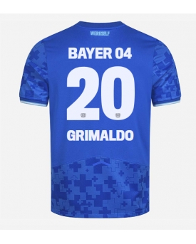 Bayer Leverkusen Alejandro Grimaldo #20 Maglia Gara Terza Repliche 2025-26 Maniche Corte